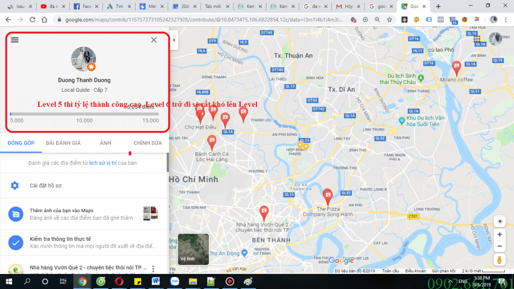 Level google maps
